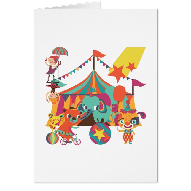 Circus Performers OBS Kort (Framsidan)