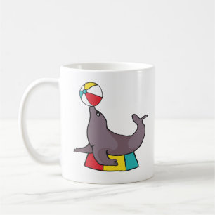 Circus Performing Seal Kaffemugg