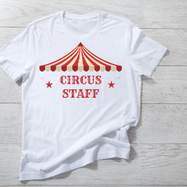 Circus Personal Birthday Temaparty Parants T Shirt