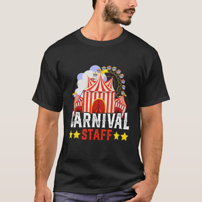 Circus Personal Carnival Personal Carnival Crew Fö T Shirt (Framsida)