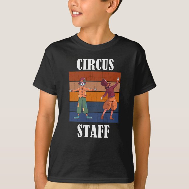 Circus Personal Circus Party Carnival Älskare T Shirt (Framsida)