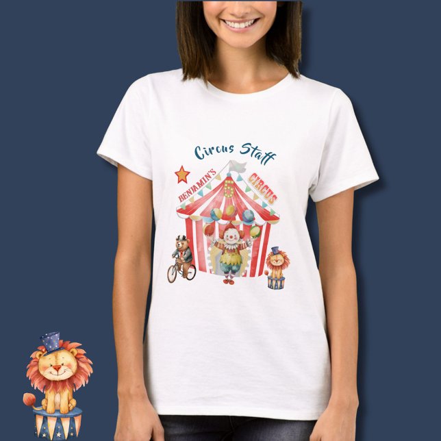 Circus-personalen Big Top Carnival Femte födelseda T Shirt (Skapare uppladdad)
