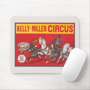 Circus Poster två Manar i Tävlan för schariotter Musmatta