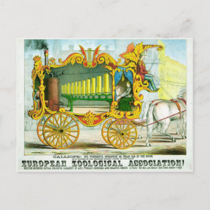 Circus Poster vykort