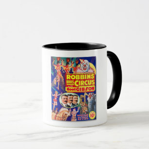 CIRCUS-PROGRAMMET FRÅN 1930-talet OMFATTAR ART Mugg