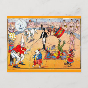 Circus Puzzle - vykort