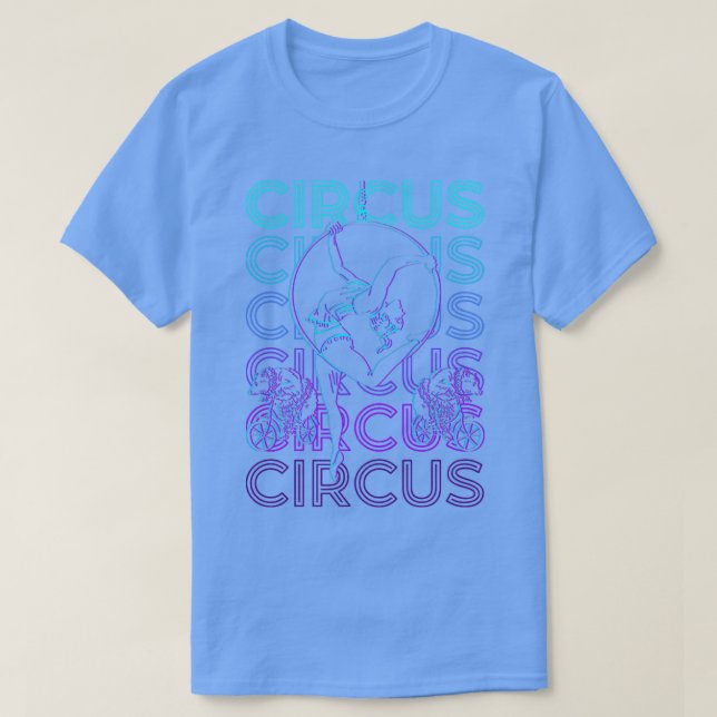 Circus Retro Gift T Shirt (Design framsida)