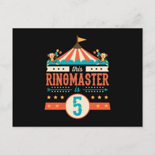Circus Ringmaster 5: Birthday Circus Vykort