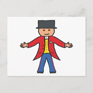 Circus Ringmaster Vykort