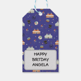 Circus-Roligt Presentetikett