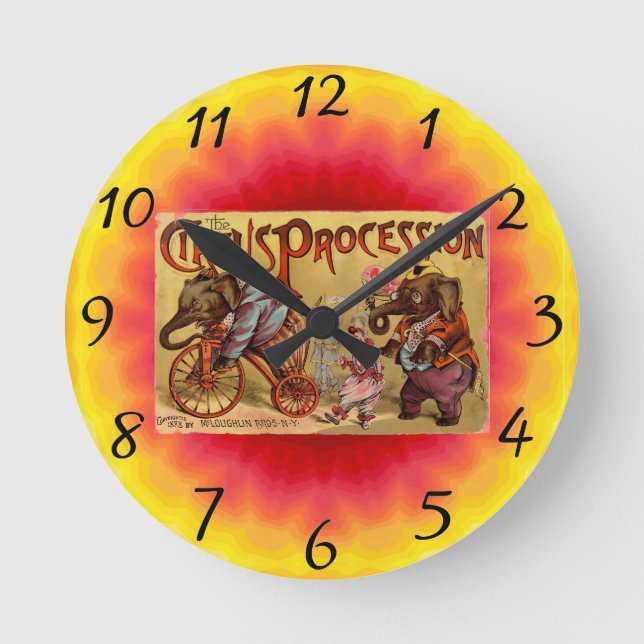 Circus Rund Klocka (Framsida)