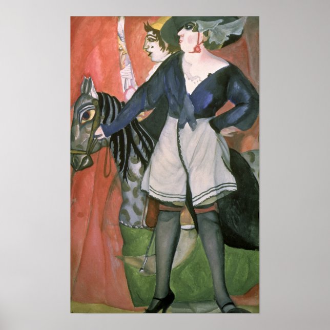 Circus Scene, 1917 Poster (Framsidan)