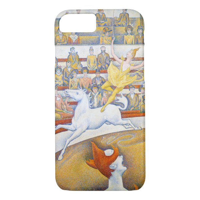 Circus, Seurat Case-Mate iPhone Skal (Baksida)