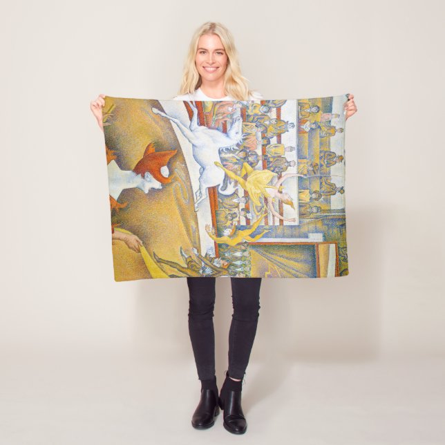 Circus, Seurat Fleecefilt (På plats)