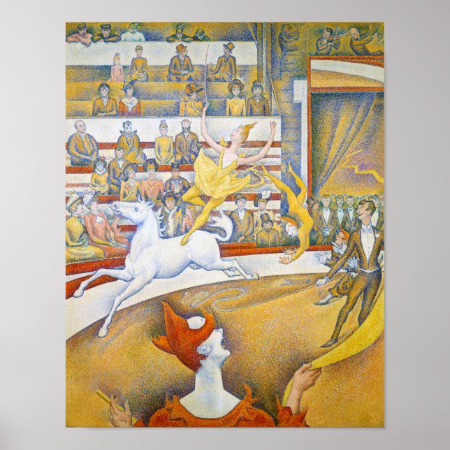 Circus, Seurat Poster (Framsidan)
