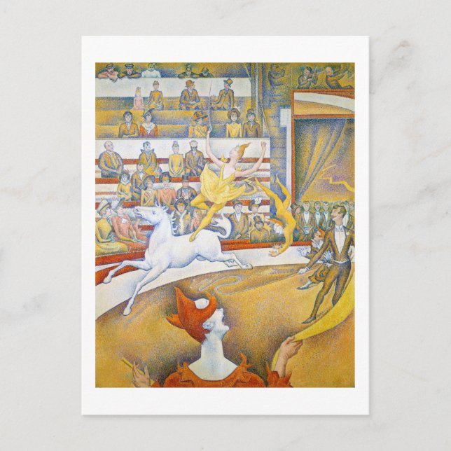 Circus, Seurat Vykort (Framsida)