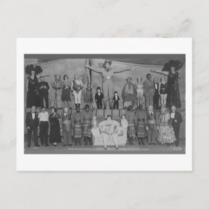 Circus Side Show - Freakernas kongress (1932) Vykort