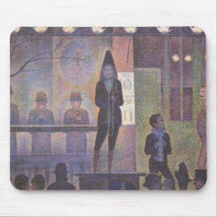 Circus Sideshow av Georges Seurat, Vintage Art Musmatta