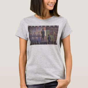 Circus Sideshow av Georges Seurat, Vintage Art T-shirt