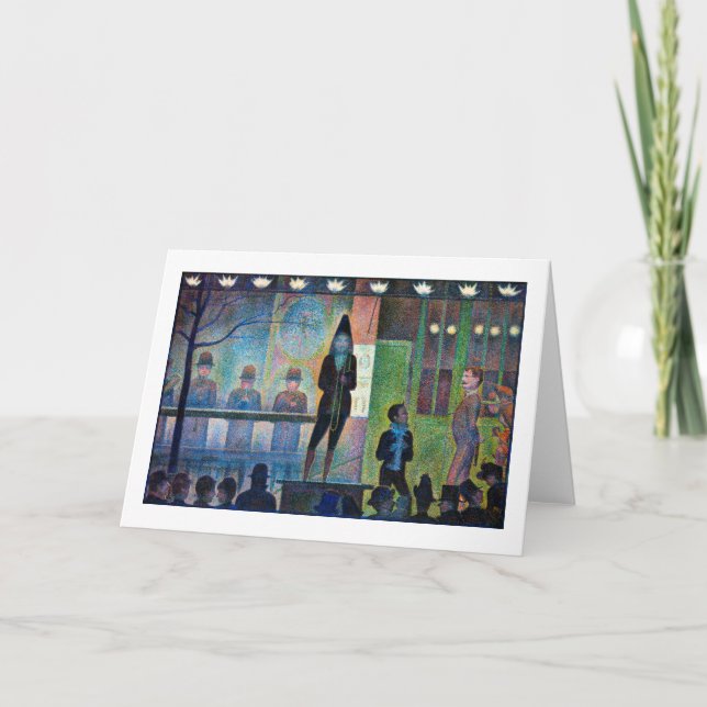 Circus Sideshow, Seurat Kort (Framsida)