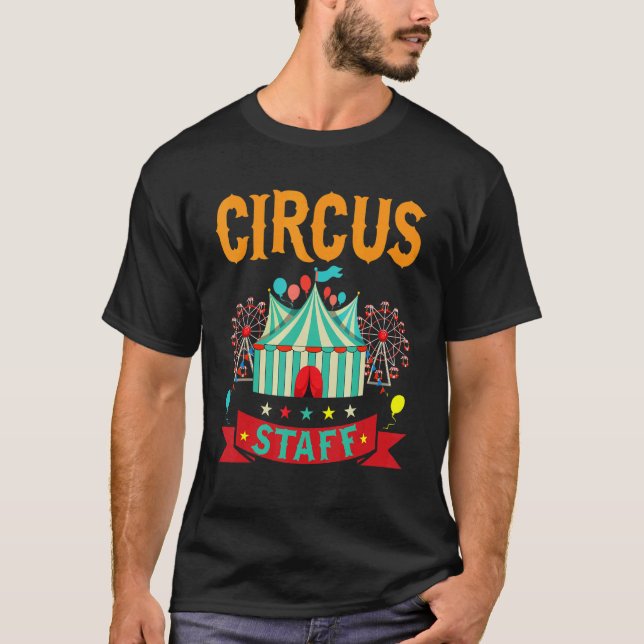 Circus Staff Artist Circus 1 T Shirt (Framsida)