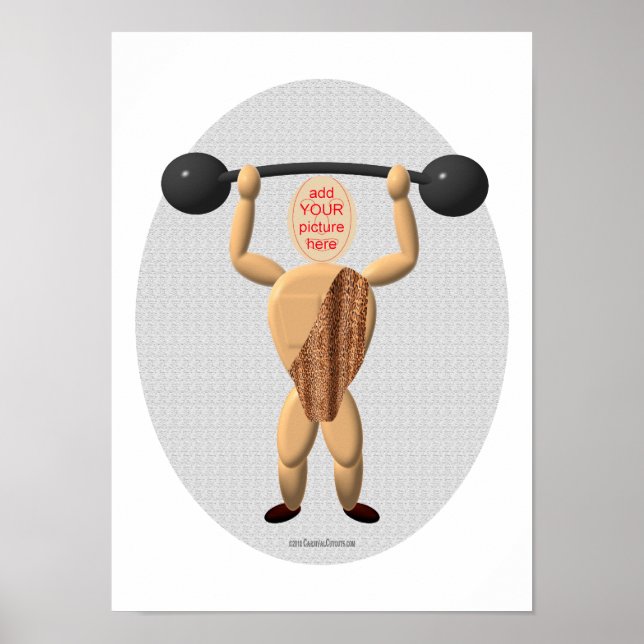 Circus Strongman Poster (Framsidan)