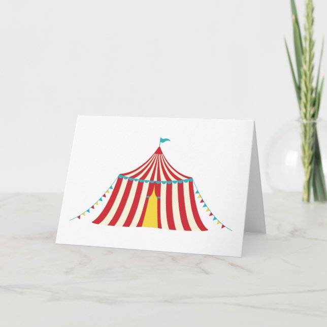 Circus Tält Kort (Framsida)