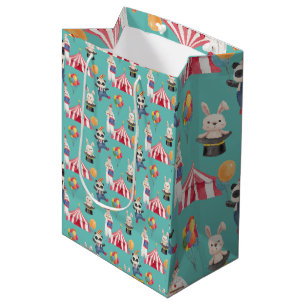 Circus-tema Birthday Tillfällens Cute Gift Bag