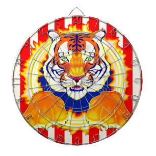 Circus Tiger Dartboard-spel Darttavla