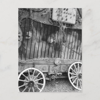 Circus Wagon Vykort