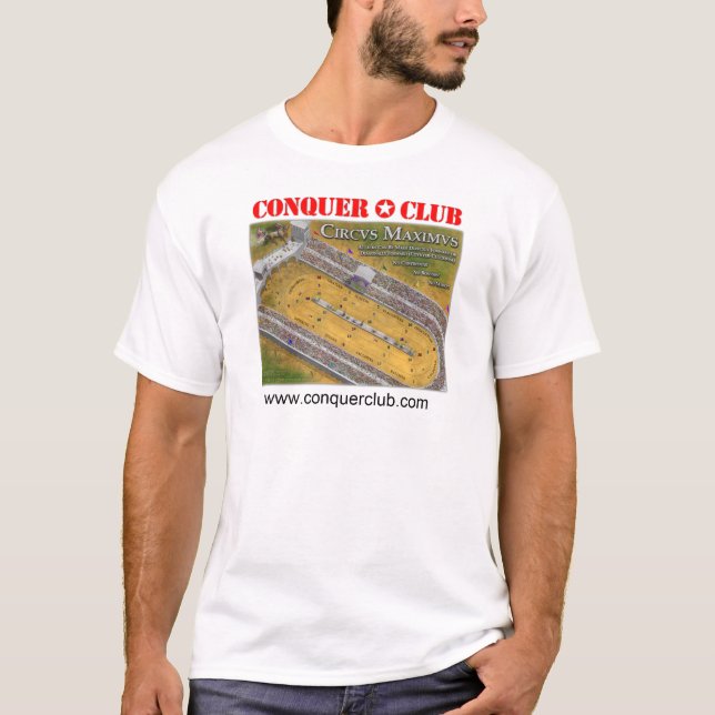Circvs Maximvs karta Tee (Framsida)