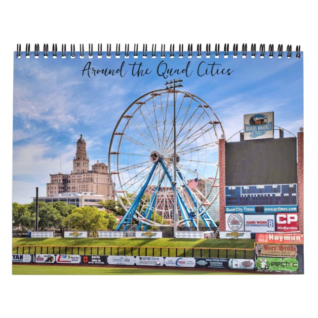 Cirka Quad Cities USA-kalendern Kalender (Omslag)