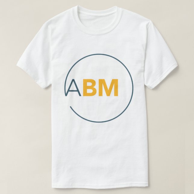 Cirkel ABM med fred kärlek bröstmjölk T Shirt (Design framsida)