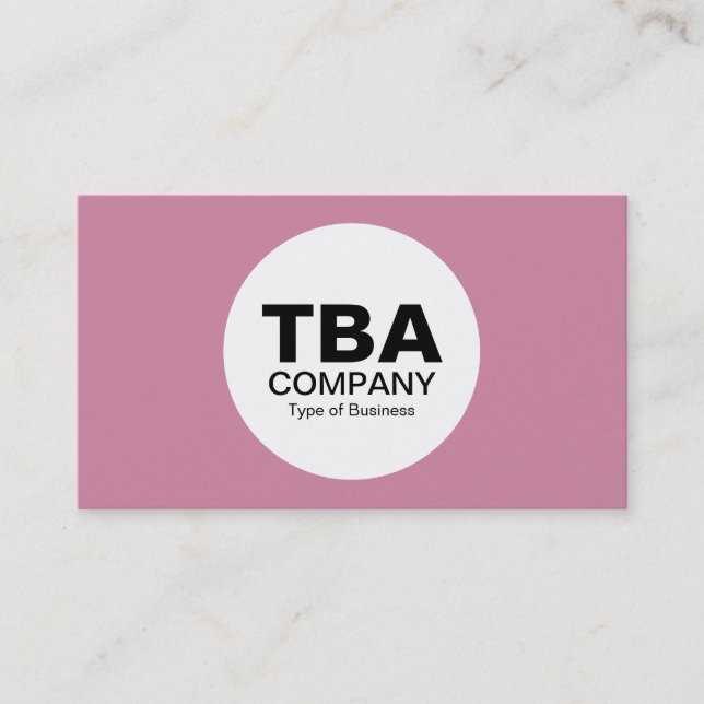 Cirkel (Alt-version) - Cashmere Ro cf86a3 Visitkort (Framsida)