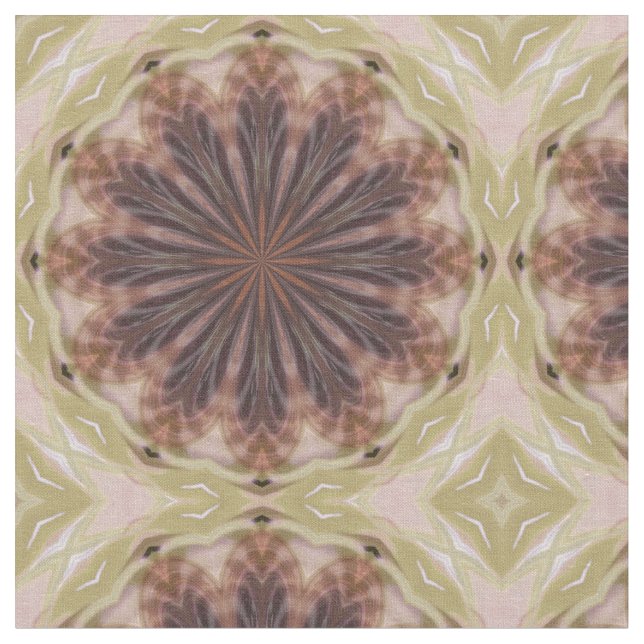 Cirkel av fjädrar Fabric Tyg (Närbild)