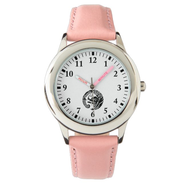 Cirkel av Nichiren-sekten drakklocka Armbandsur (Framsida)