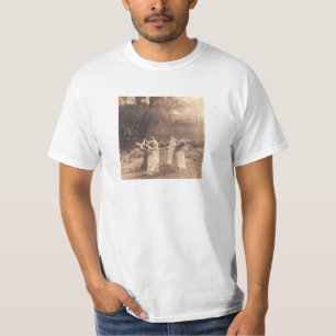 Cirkel av vitsar Vintage Kvinnor som dansar T Shirt