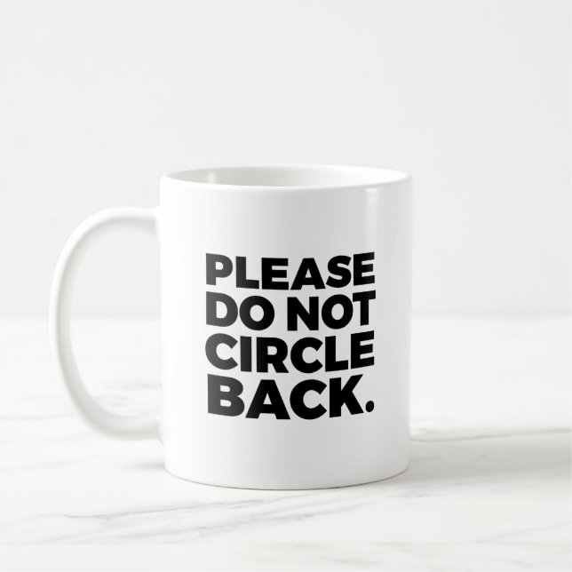 Cirkel bakåt Mugg (Vänster)