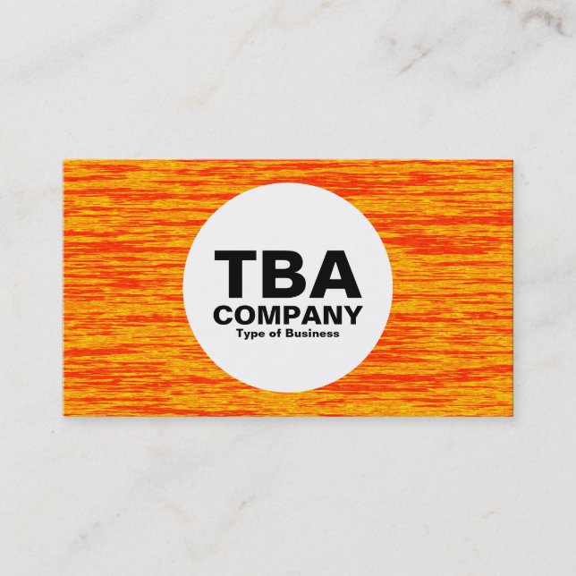 Cirkel - Brand Vatten Visitkort (Framsida)