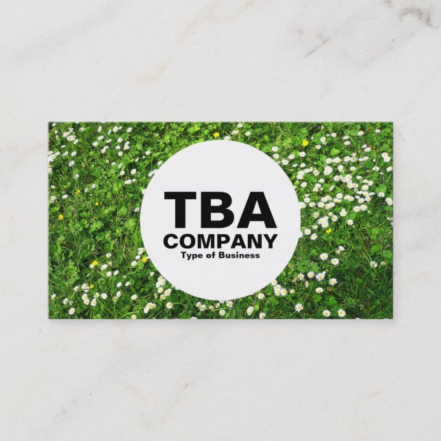 Cirkel - Daisy Visitkort (Framsida)