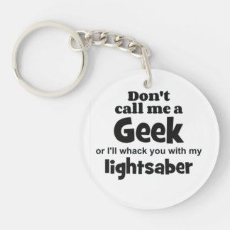 Cirkel (enkelsidig) nyckelkedja