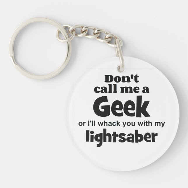 Cirkel (enkelsidig) nyckelkedja (Framsidan)