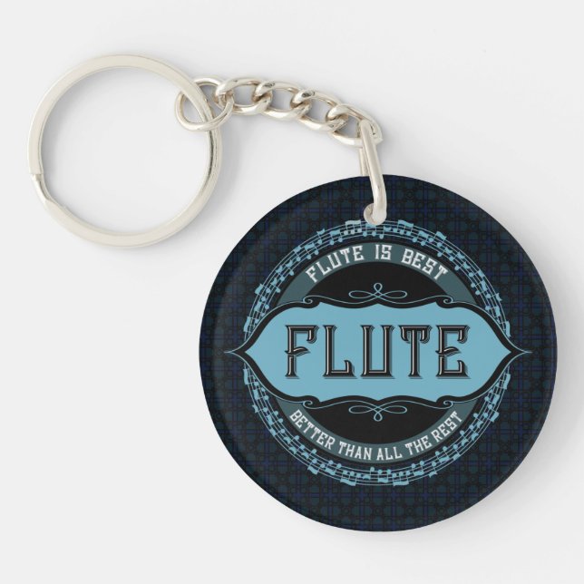 Cirkel för flute Best Music Note (Framsidan)