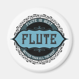 Cirkel för flute Best Music Note Magnet