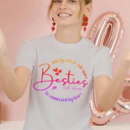 Cirkel för Vänskap-typografi T Shirt