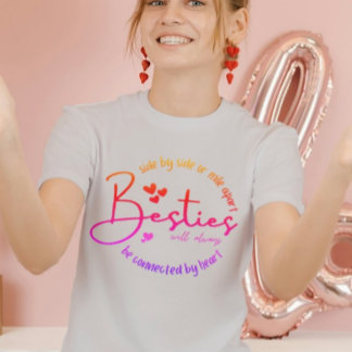 Cirkel för Vänskap-typografi T Shirt