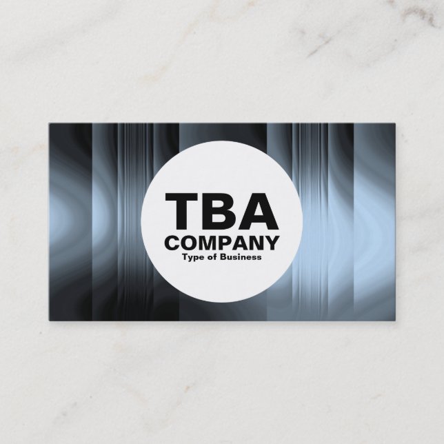 Cirkel - Glas Visitkort (Framsida)