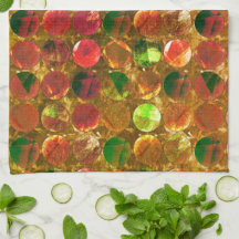 Cirkel i struktur på grov orange