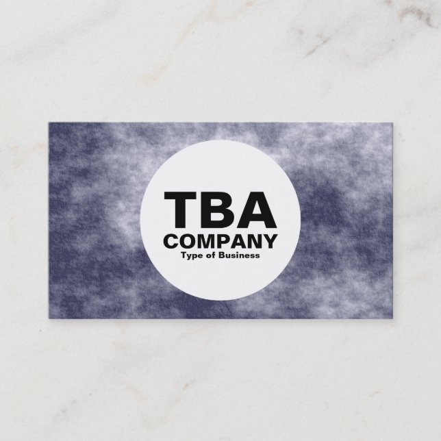 Cirkel - Jämna ut Visitkort (Framsida)