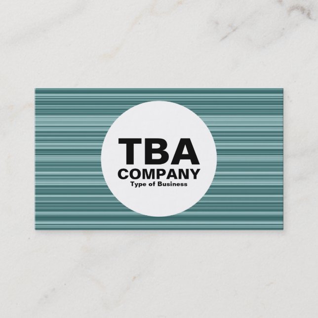 Cirkel - Linjer Visitkort (Framsida)